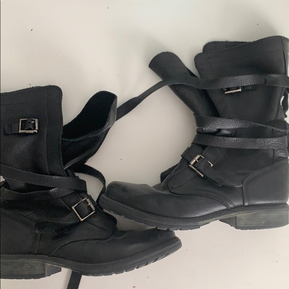 Black Combat Boots